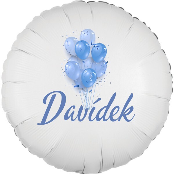 Davídek - balónek s jménem - Balonky.cz Davídek - balónek s jménem - Balonky.cz