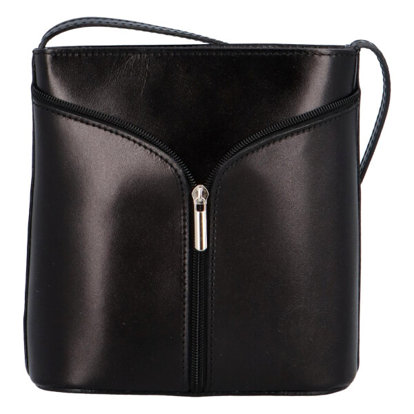 Dámská kožená crossbody Viola black