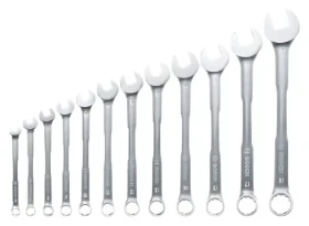 Bosch Sada kombinovaných klíčů 12 ks / Sada klíčů / 6-19 mm / chrom-vanad / s organizérem (1600A02Z9D)