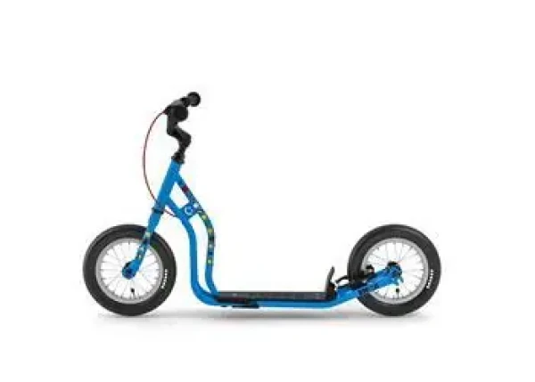 YEDOO Dětská koloběžka Emoji MAU modrá / 12"/12" kola
