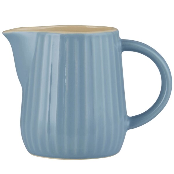 Ib Laursen Džbánek na mléko Mynte Blue Bell 200 ml, modrá barva, keramika