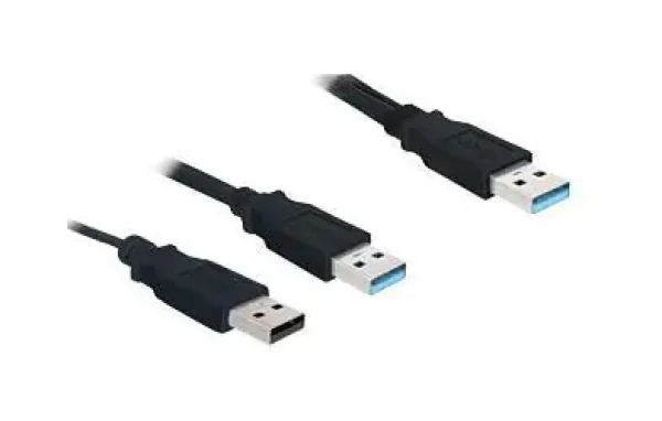 Delock USB Type-A - Type-A / USB kabel / USB 3.2 Gen 1 (5 Gbps) / 60 cm (82908)