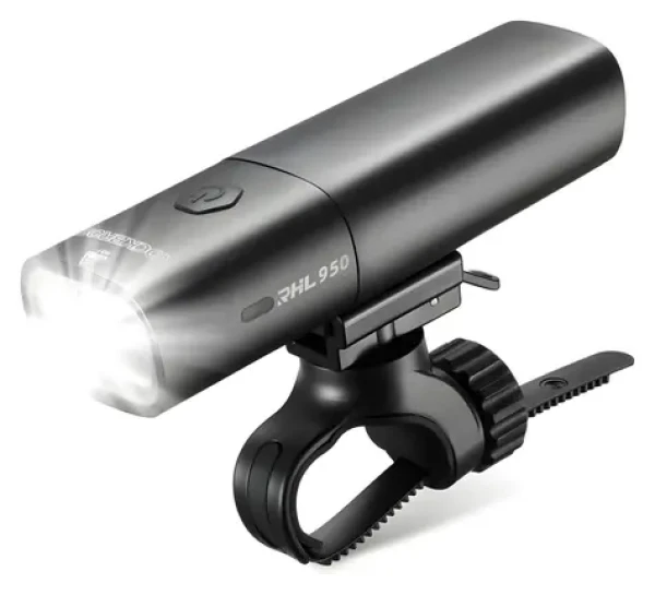 Rockbros RHL950 černá / Přední světlo na kolo / 950 lm / výměnná baterie USB-C