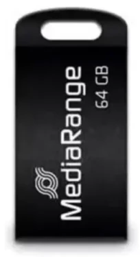 MediaRange MR923 64GB černá / Flash Disk / USB-A 2.0 / čtení: 15MBs / zápis: 5MBs (MR923)