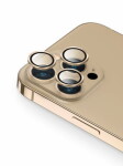 Pouzdro UNIQ OPTIX Camera Lens Protector iPhone 13 Pro/13 Pro Max Champagne gold