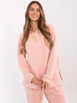 Mikina DHJ BL 20510.68 peach jedna velikost