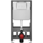 CERANO Modul pro WC závěsné Prime - volně stojící - předstěnová instalace/sádrokarton - 54,5x114 cm