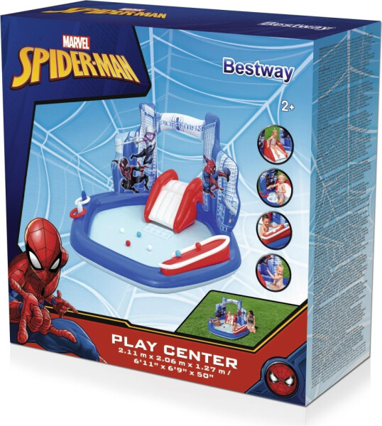 Hrací centrum Spider-Man 2.11m x 2.06m x 1.27m - Alltoys Bestway