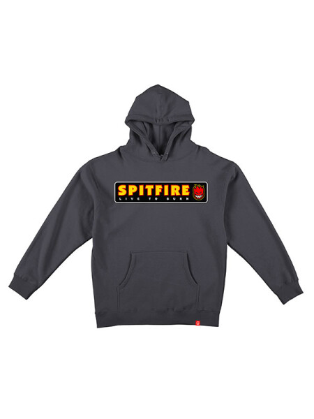 Spitfire LTB CHARCOAL(SOLID) MULTI COLOR pánská mikina přes hlavu