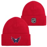 Outerstuff Dětská zimní čepice Washington Capitals NHL Cuffed Knit červená II