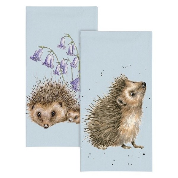 Papírové kapesníky Wrendale Designs Love and Hedgehugs, 10 ks - Ježci