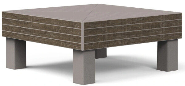 KETER ELEMENTS SIGNATURE zahradní plastový stůl - walnut