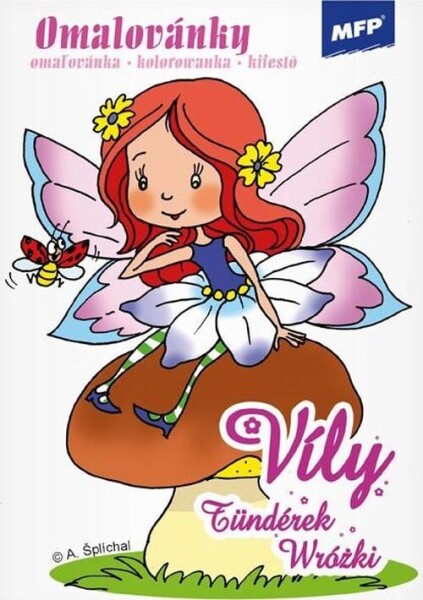 Omalovánky Víly