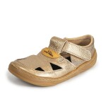 Barefoot dětské sandálky Pegres, SBF51 měděná - 22