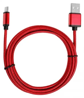 TB Touch USB-A - USB-C červená / Datový kabel / USB 3.1 / 1,5 m (AKTBXKUCSBA150M)