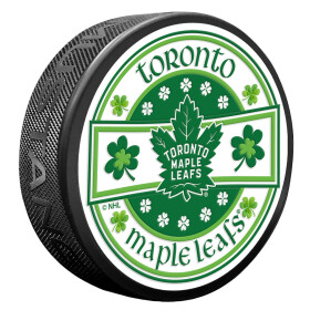 Mustang Puk Toronto Maple Leafs NHL Lucky St. Patricks Day Puck