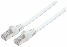 Intellinet Cat6A bílá / Patch kabel / S/FTP / LSZH / RJ-45 / 5 m (741408)