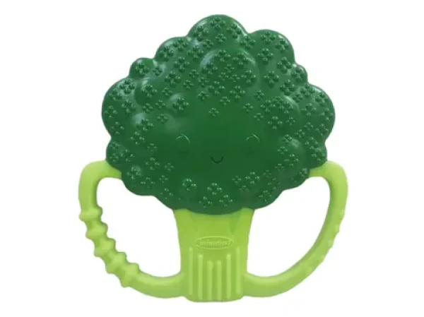 Infantino Kousátko silikonové Brokolice / od narození (316730INF)