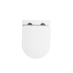 INVENA - WC mísa závěsná, Korfu kulatá, s prkénkem soft-close CE-95-001-L