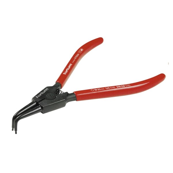 FORTUM 4770504 Kleště segerové, 140mm, zahnuté vnější, 10-25mm