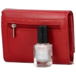 Dámská kožená malá peněženka Bellugio Aijva, červená