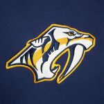 Mitchell & Ness Pánská mikina Nashville Predators NHL Heritage Lace-Up Jersey Crew Velikost: L