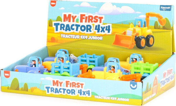 Traktor s valníkem/nakladač 4x4 Junior