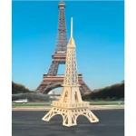 WOODCRAFT Dřevěné 3D puzzle Eiffelova věž menší