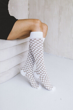 Dámské podkolenky FASHION GG 0248.008 bílá 37-41