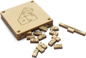 WOODEN CITY 3D Dřevěné puzzle hra mini Domino