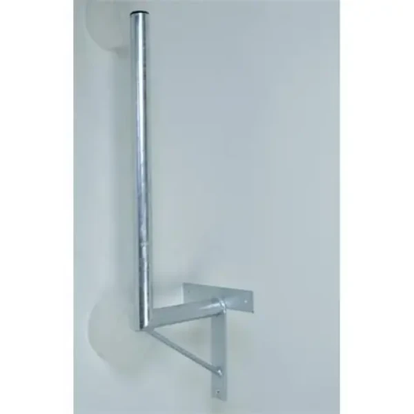 OEM Anténní držák 25/70 cm T / Držák antény / od zdi 25 cm / výška 70 cm / trubka 42 mm / galvanický zinek (K2570T42V)