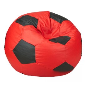 FRONTI Sedací vak - míč 70 cm - červená + černá