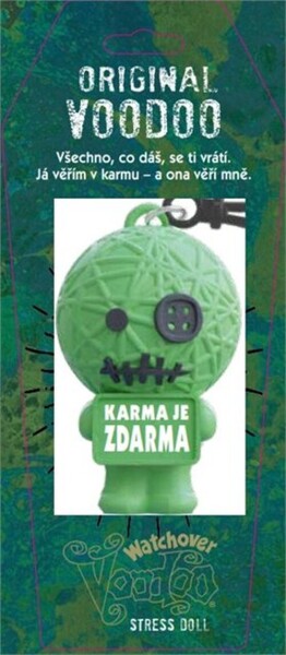 Antistresová klíčenka: Voodoo panenka - Original Voodoo - Albi