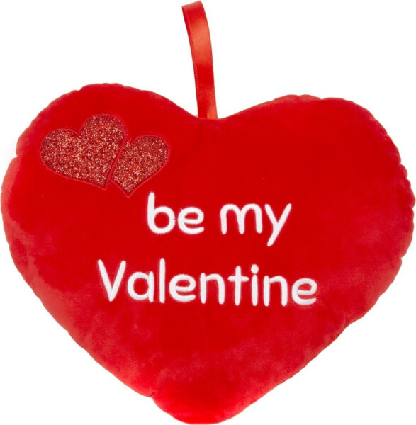 Plyšové Valentýnské srdce 33 cm