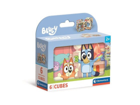 Obrázkové kostky Bluey 6 kostek