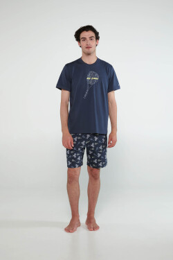 Vamp - Pyžamo s krátkými rukávy 20642 - Vamp gray ombre xl