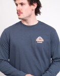 Tričko Patagonia M's L/S Great Waves Responsibili-Tee® Summit Blue