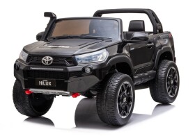 Mamido Dětské elektrické autíčko Toyota Hilux 4x4 lakované černé