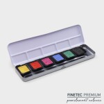 FineTec Premium F7002 High Chroma akvarelové barvy sada 6 barev