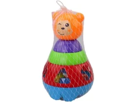 Made 17393 - Pyramida opička vkládačka