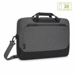 Targus Cypress Briefcase 15.6" šedá / brašna pro notebook do 15.6" / EcoSmart (TBT92602GL)