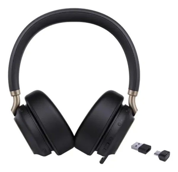 Yealink BH76 Plus / Sluchátka s mikrofonem / On-ear (BH76 PLUS WITH CHARGING STAND UC BLACK U)