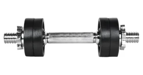 RULYT Angular / Nakládací činka jednoruční / 6 kg / 30 mm tyč / 4x kotouč 1 kg