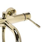 REA - Vanová baterie LUNGO Diamond - zlatá REA-B6448