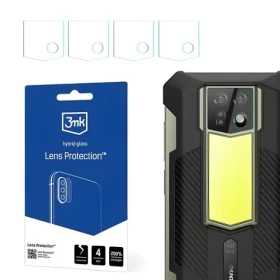 3MK Lens Protection Ulefone Armor 24 / Ochranné sklo na fotoaparát / 9H / Tvrzené sklo / 4 ks