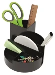 Maul Rundbox Recycling černá / Stojánek na psací potřeby / O 14 cm / recyklovaný plast (4117690)