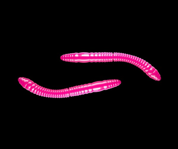 Libra Lures Fatty D’Worm Hot Pink - D’Worm Tournament 5,5cm 12ks,Libra Lures Fatty D’Worm Hot Pink - D’Worm Tournament 5,5cm 12ks
