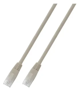 EFB CAT5e U/UTP 10m šedá / Patch kabel / PVC plášť / CCA vodič (K8456.10)