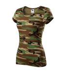 Camo Pure tričko dámské camouflage brown XL
