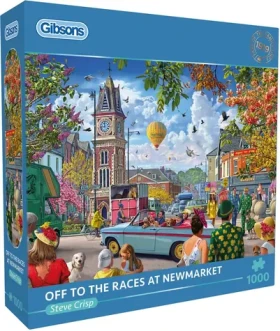GIBSONS Puzzle Závody v Newmarketu začínají